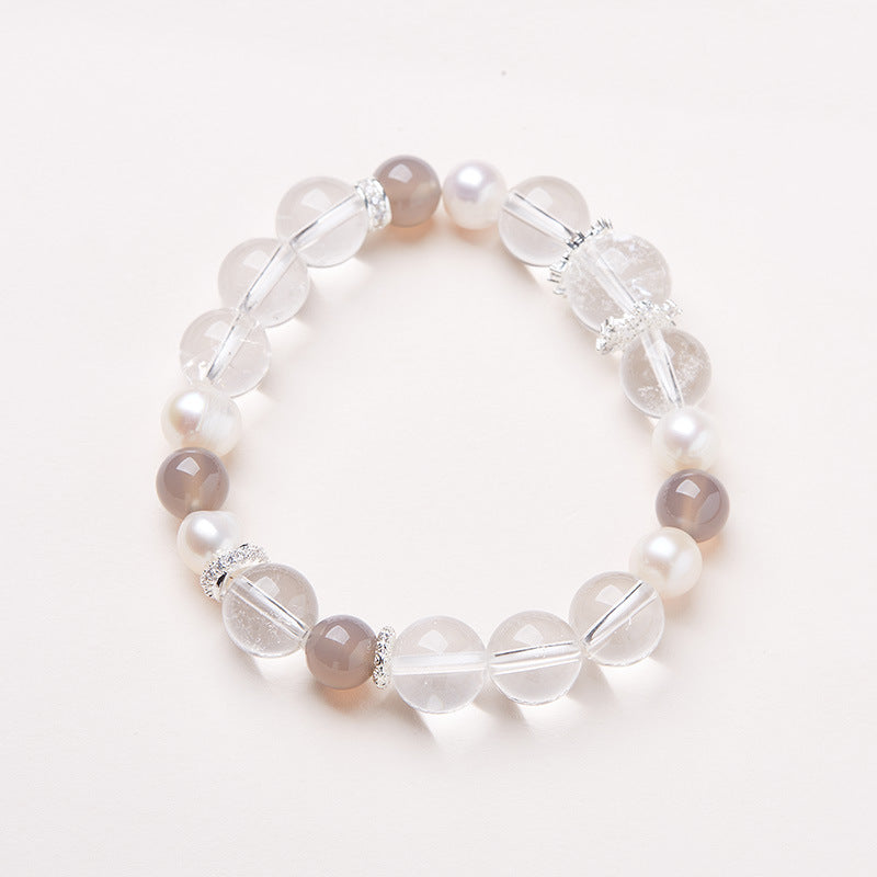 Agate National Style Design Fluorite Live Bracelets