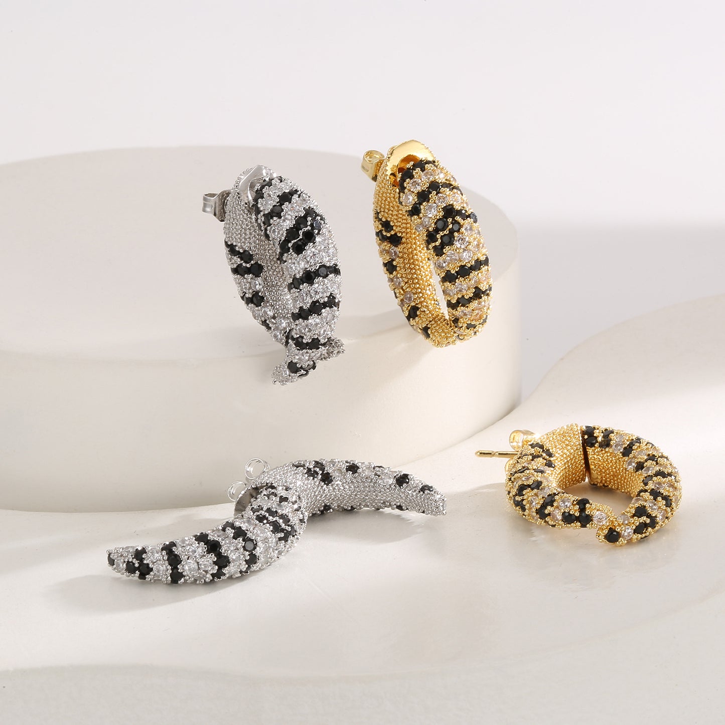 Personalized Horn Exquisite Elegant Special Interest Earrings