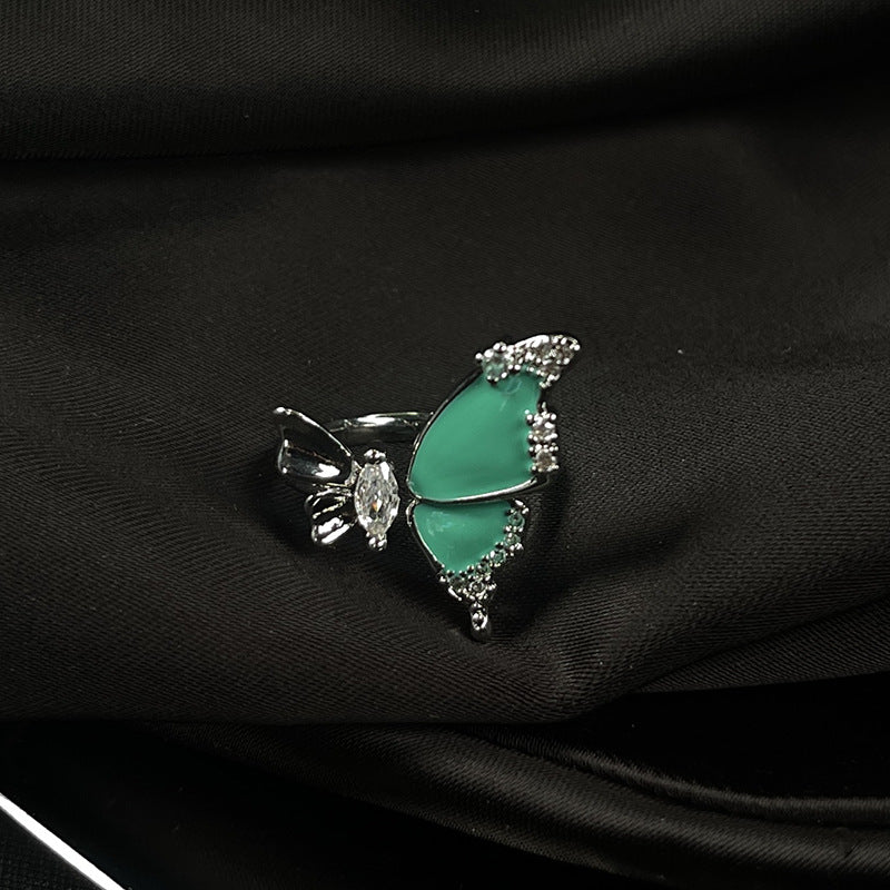 Series Open Personalized Minority Design Cold Wind Drip Rings