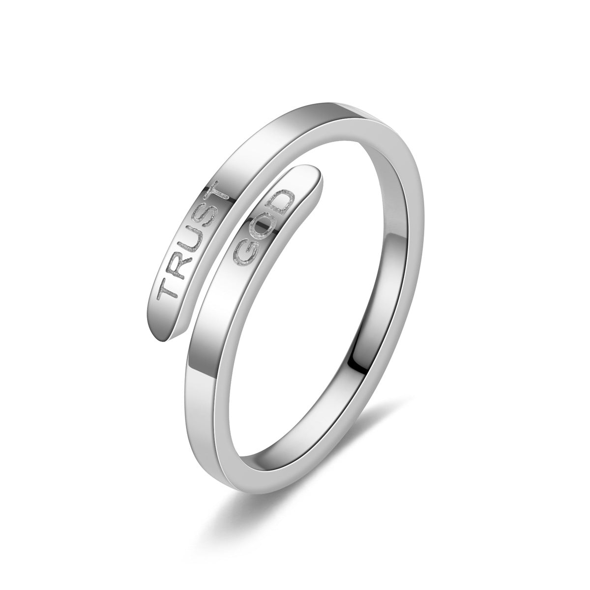 Attractive Fashion Hydraulic Opening Inspirational Couple Rings
