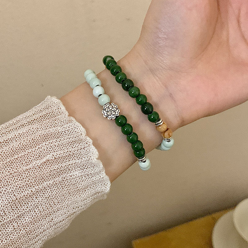 Niche Retro Chinese Beaded Handmade Stall Bracelets