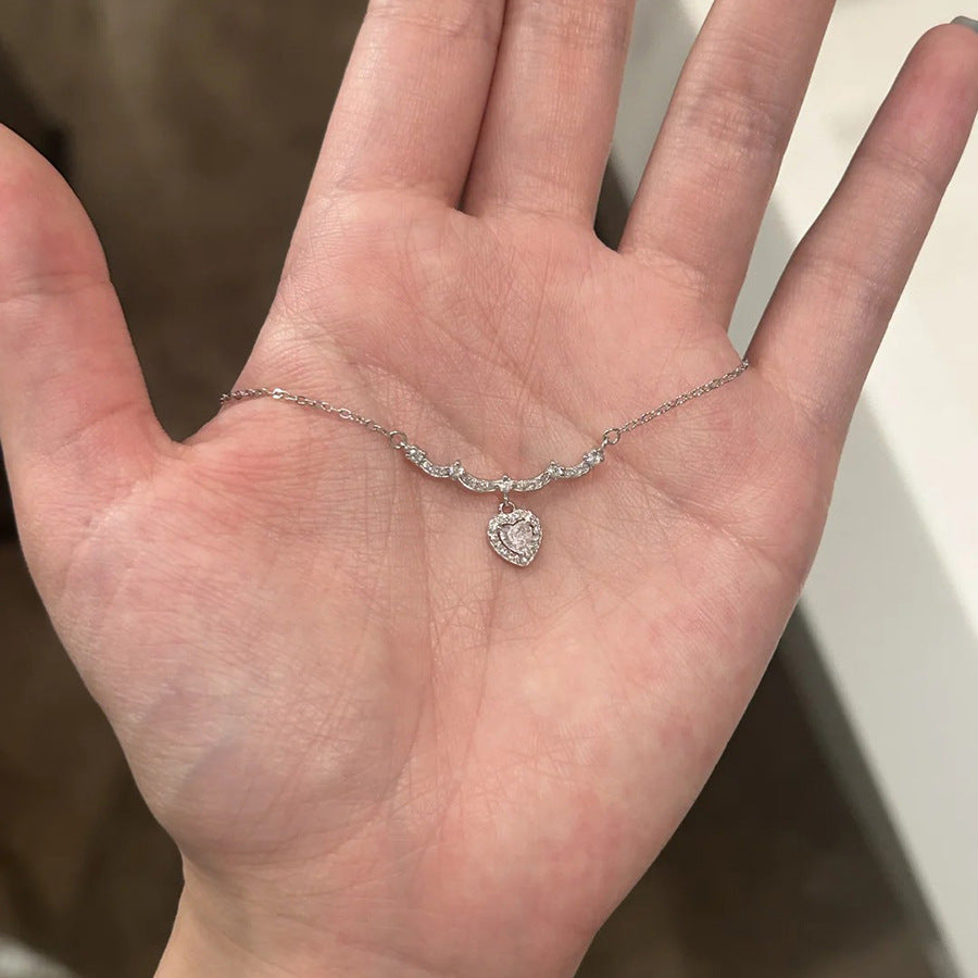 Women's Gem Chinese Style National Jeweled Light Necklaces