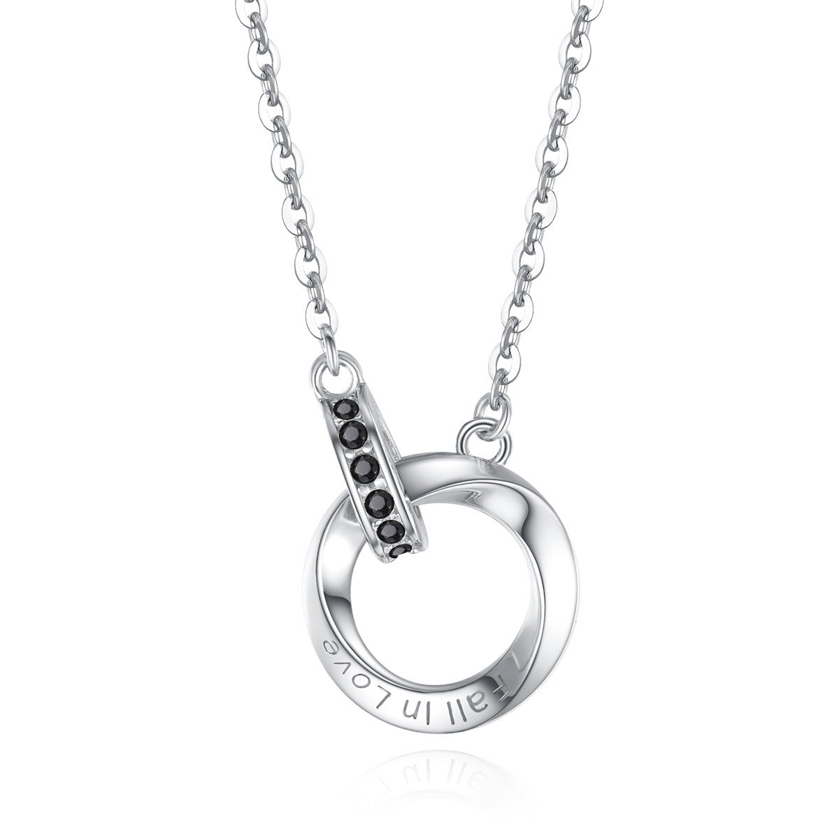 Women's Wheel Sterling Sier Accessories Light Luxury Minority Zircon Necklaces