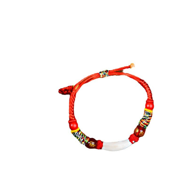 Horse Life Zodiac Sleep Safe Red Rope Bracelet