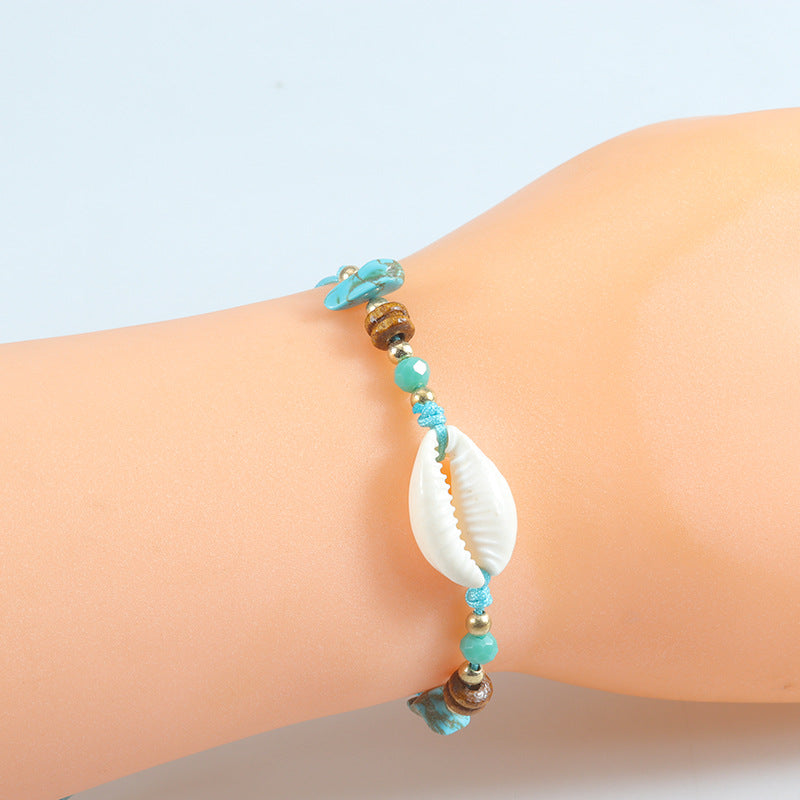 Shell Gravel Ocean Beach Design Surfing Bracelets