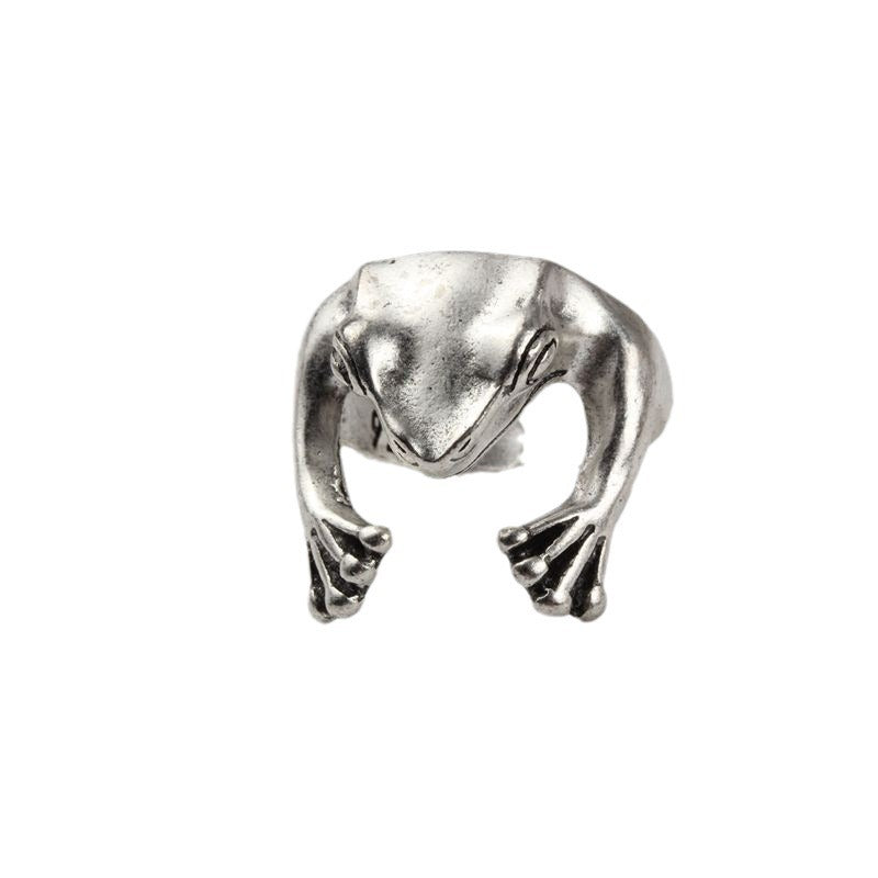 Frog Cute Little Opening Adjustable Unisex Rings