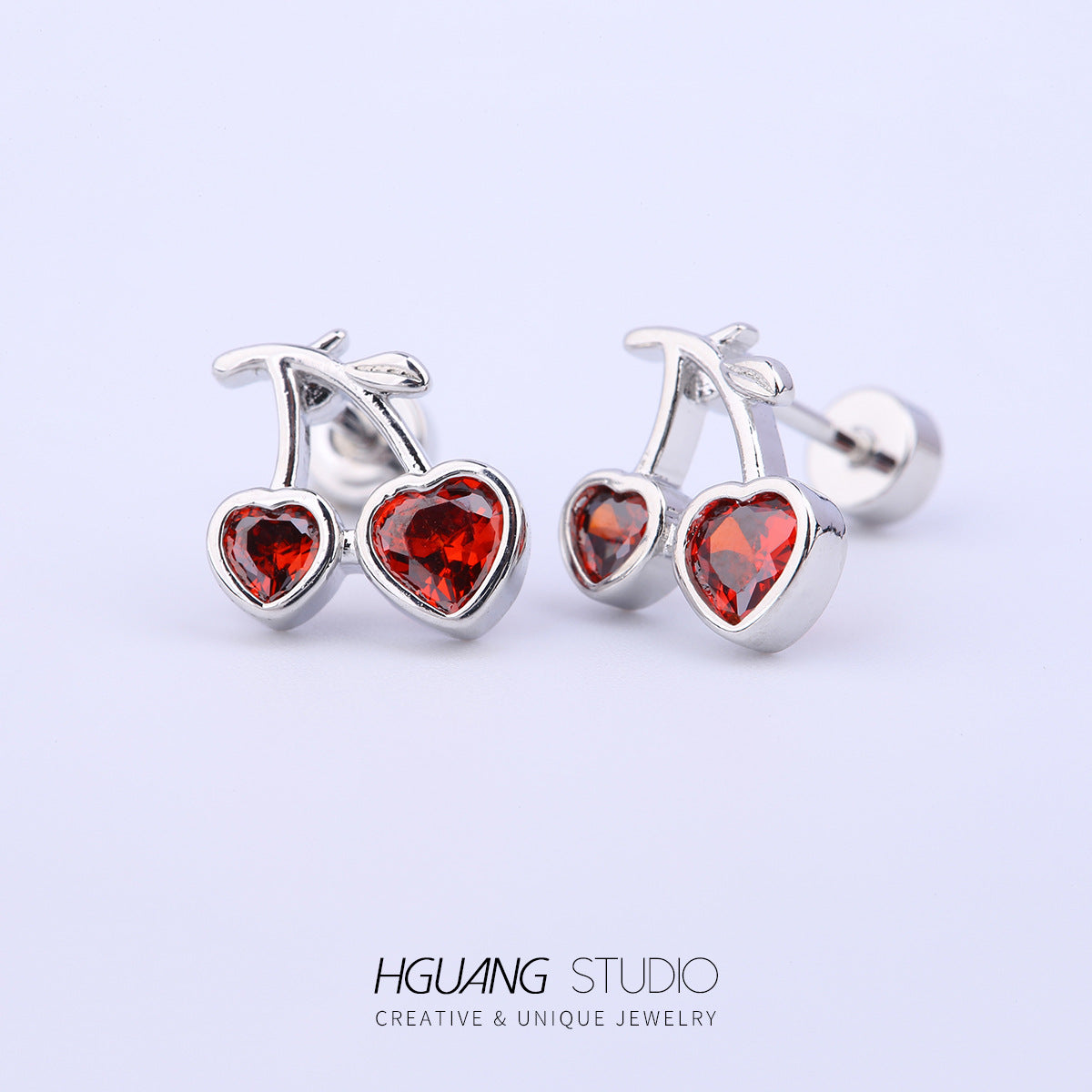Titanium Steel Gold Plated Ear Bone Earrings