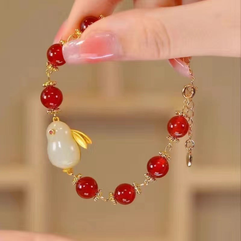 Lucky Beads Female Fashion High Sense Light Bracelets