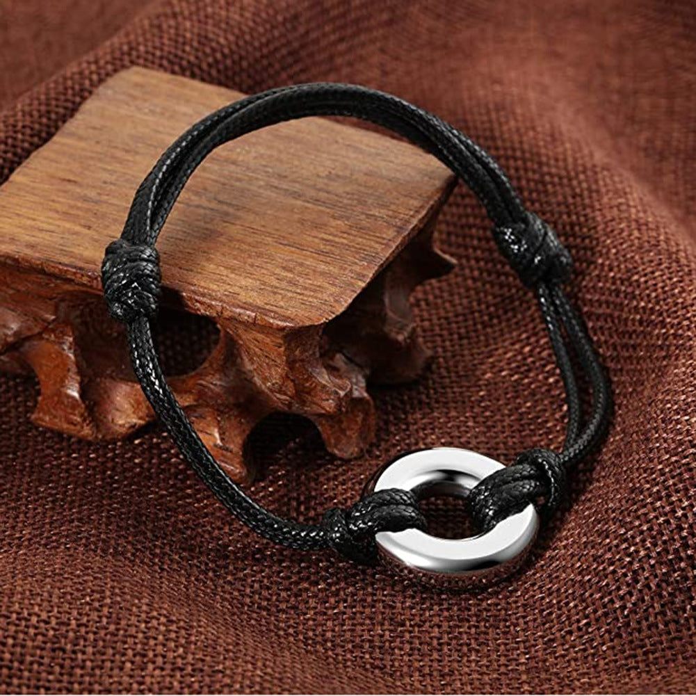 Two Colors Woven Can Open Perfume Bracelets