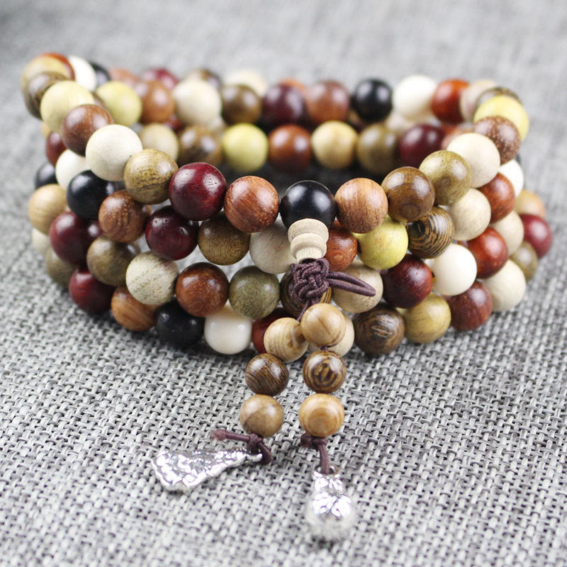 Prayer Beads Beaded Colorful Ebony Chicken Bracelets