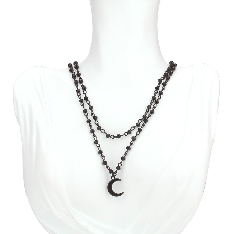 Personality Copper Chain Tassel Female High Sense Necklaces