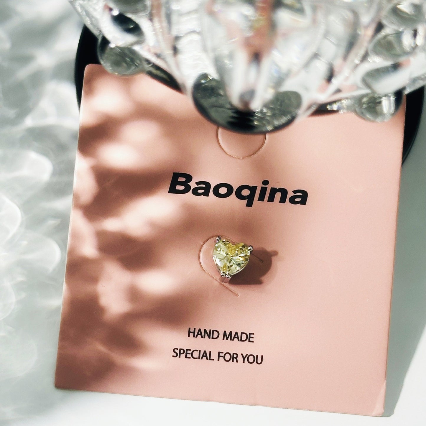 Titanium Steel Niche Super Flash Ear Bone Pin Small Earrings