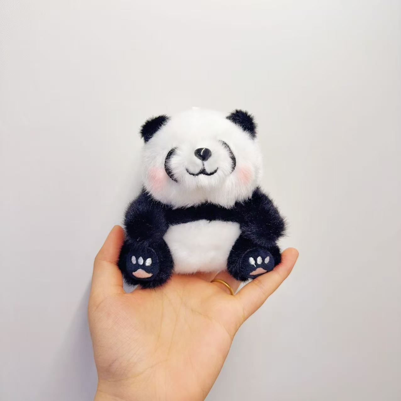 Panda Hug Flower Base Gift Cute Pendants