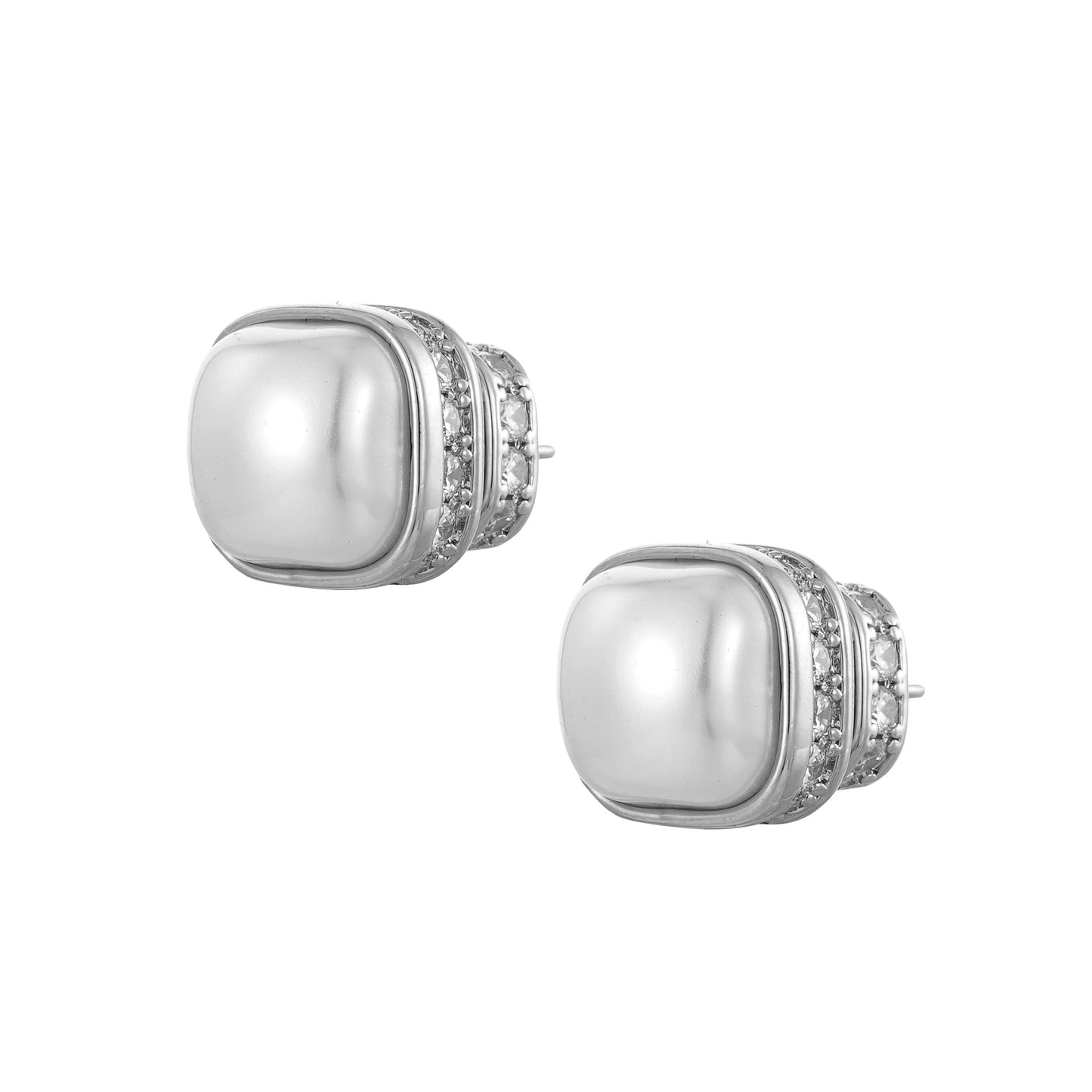 Women's Lux Square Sugar Pearl High-grade Fashion Rings