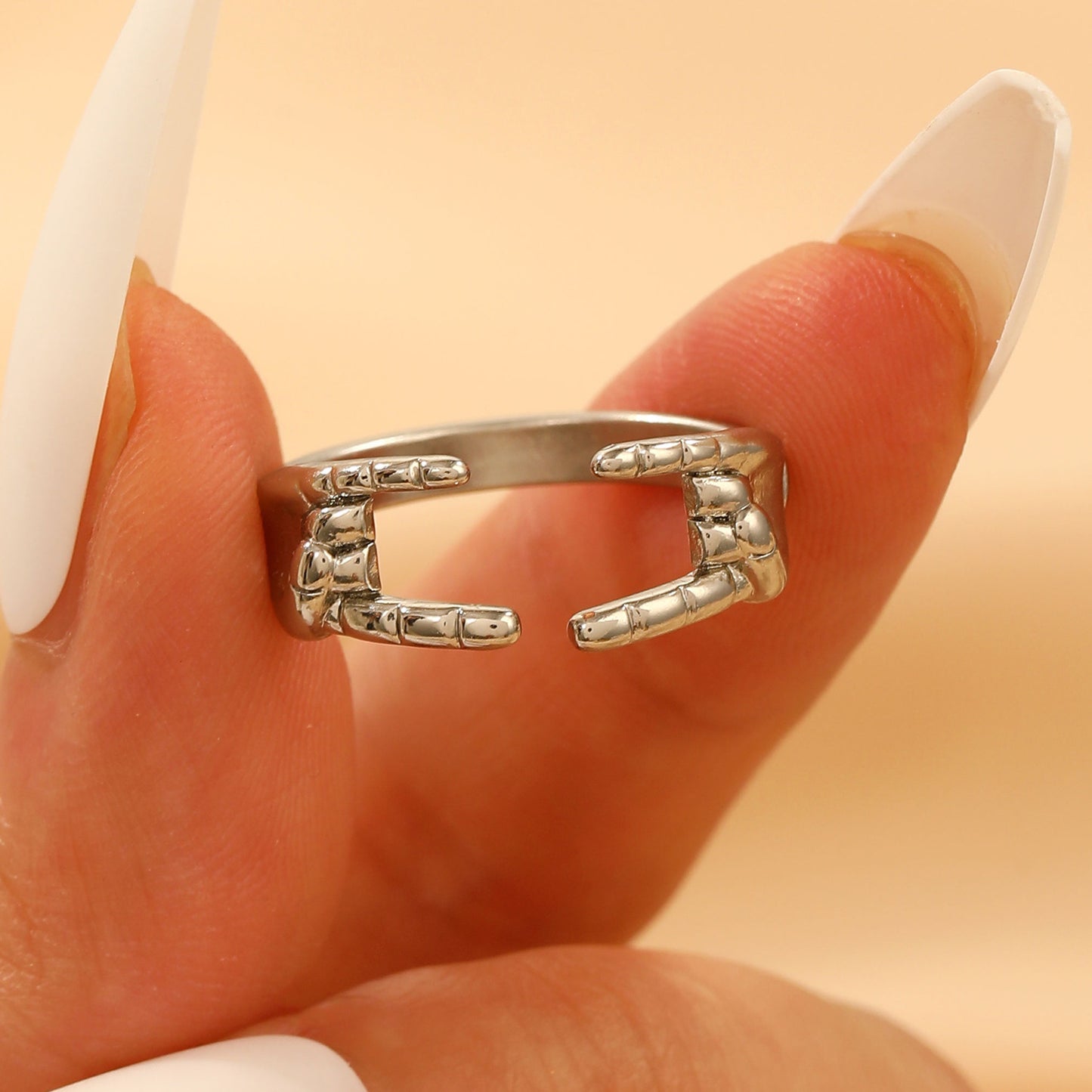 Love Cross Open Female Special Interest Rings