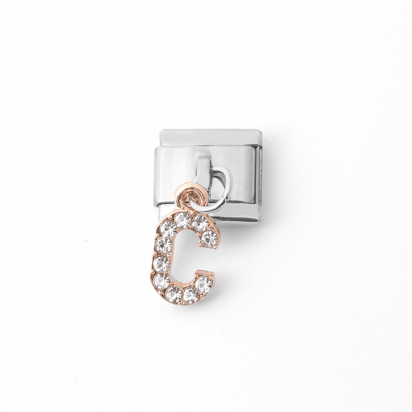 Unique Comfortable Stainless Steel Letter Module Bracelets