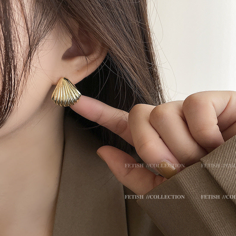 Women's Luxury High-grade Sier Needle Simple Elegance Earrings