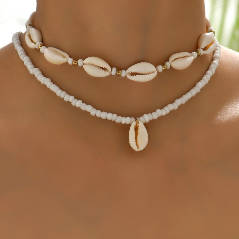Ornament Hawaii Vacation Beach Shell Marine Necklaces
