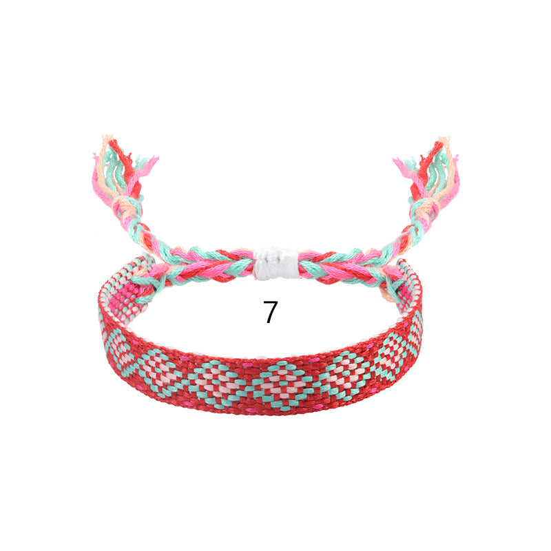 Woven Nepal Ethnic Style Lucky Friendship Bracelets