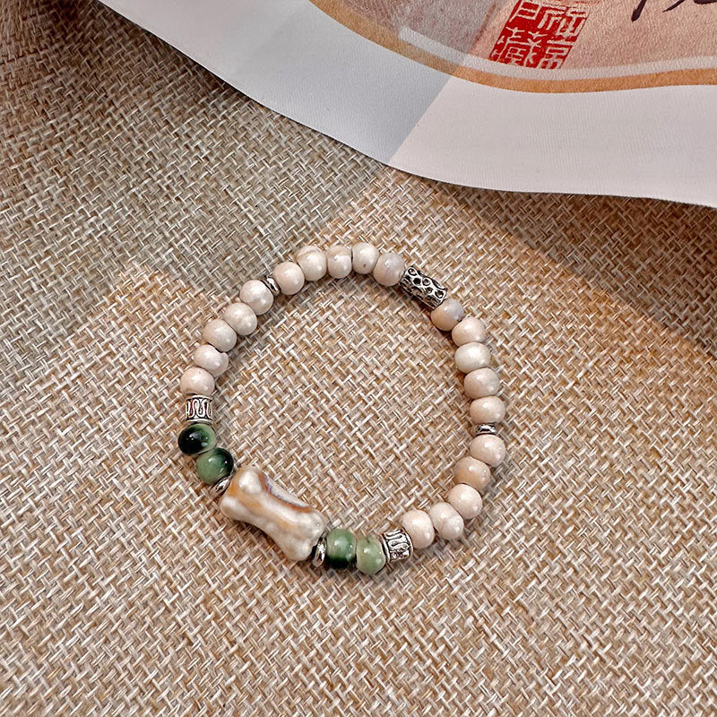 Niche Retro Chinese Beaded Handmade Stall Bracelets