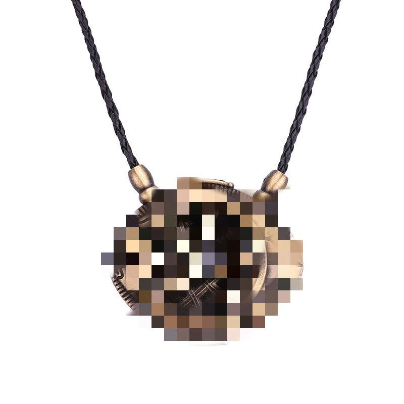 Glamorous Movie Ornament Doctor Noctilucent Eyes Necklaces