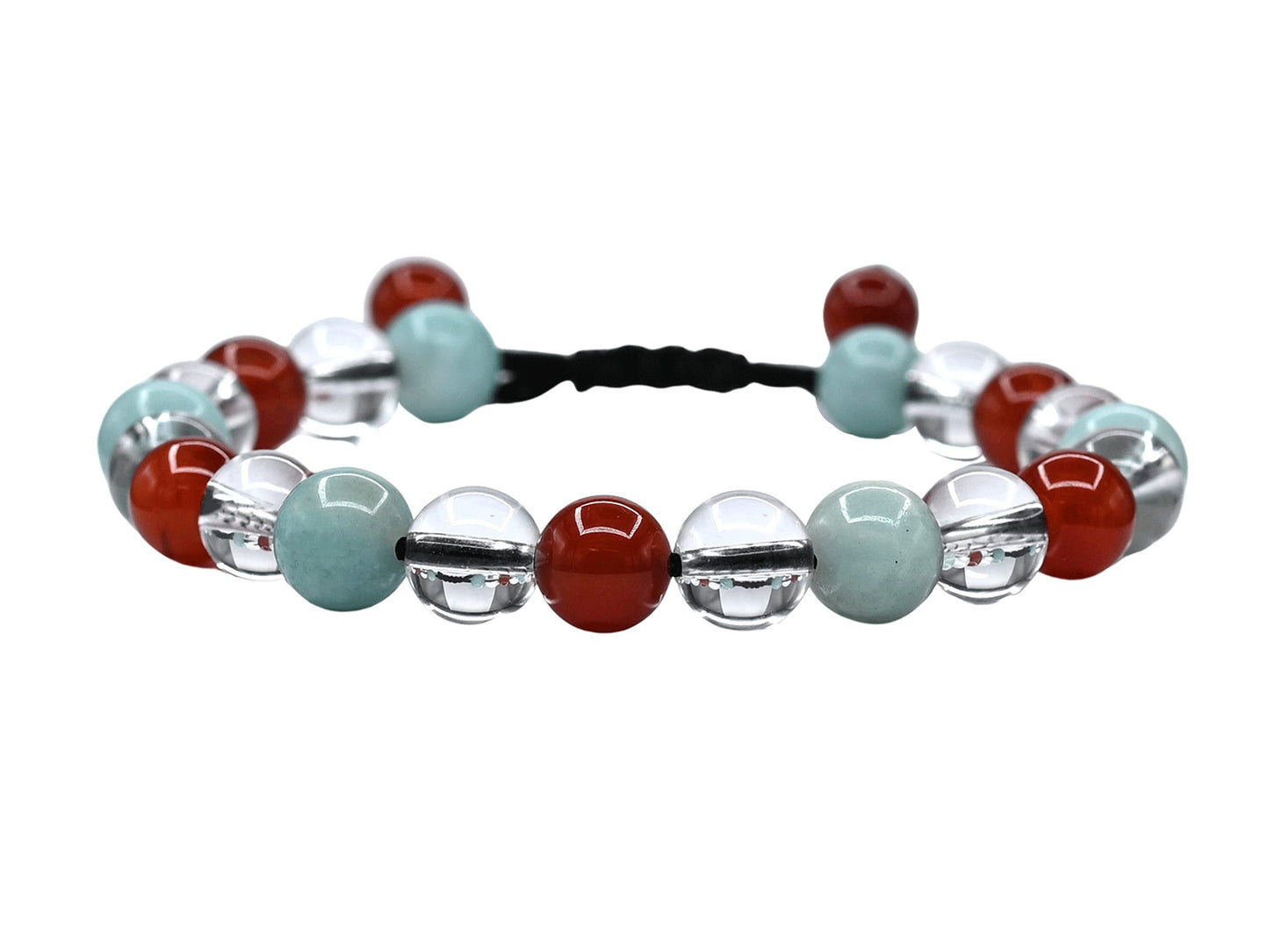 Stone Fluorite Hematite Tiger Eye Rose Bracelets