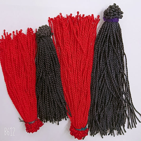 Buckle Rub Hands Feet Rope Red Material Necklaces