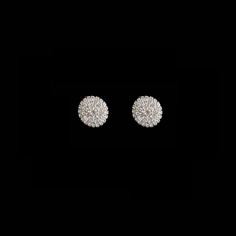 Women's Bridal Rhinestone Three-piece Clavicle Inlaid Light Jewelry Set