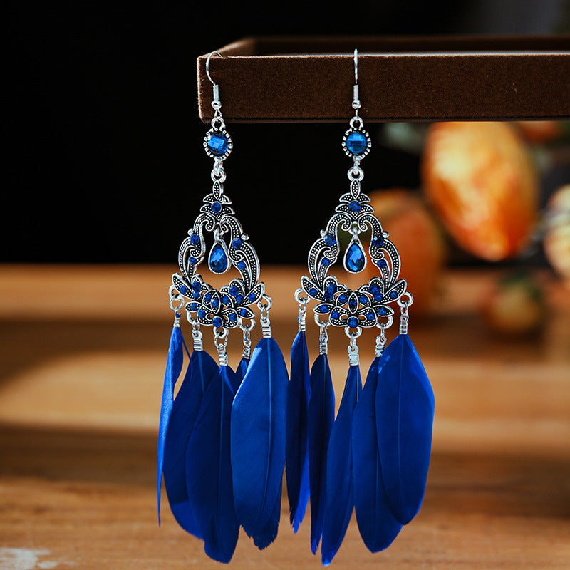 Versatile Innovative Feather Your Daisy Ornament Earrings
