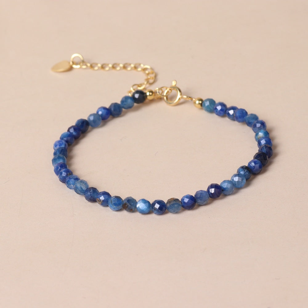 Fine Natural Stone Surface Cutting Beads Bracelets