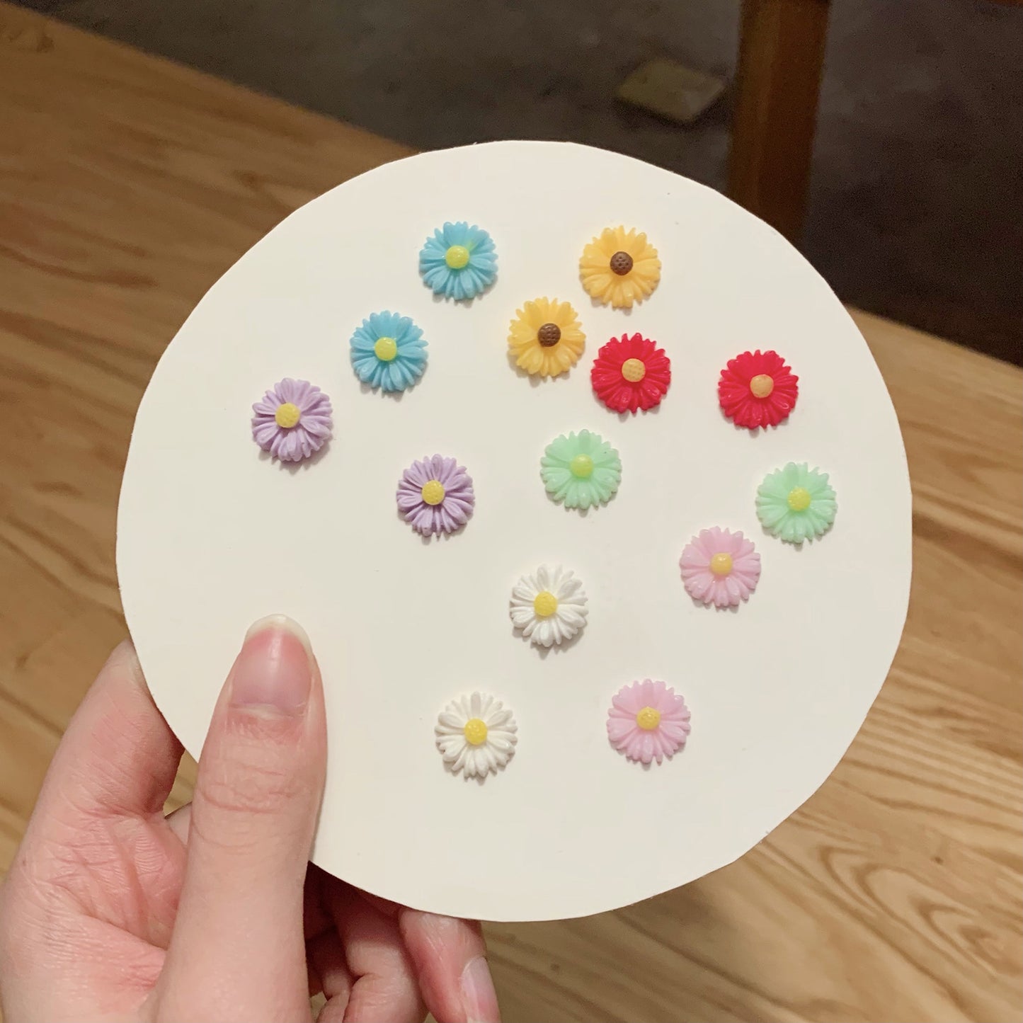 Pair Pack Sier Suit Cute Sweet Earrings