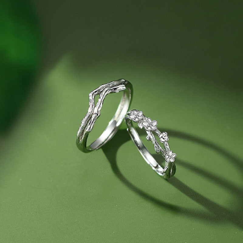 Women's & Men's Couple Pair Of Niche Gift For Rings
