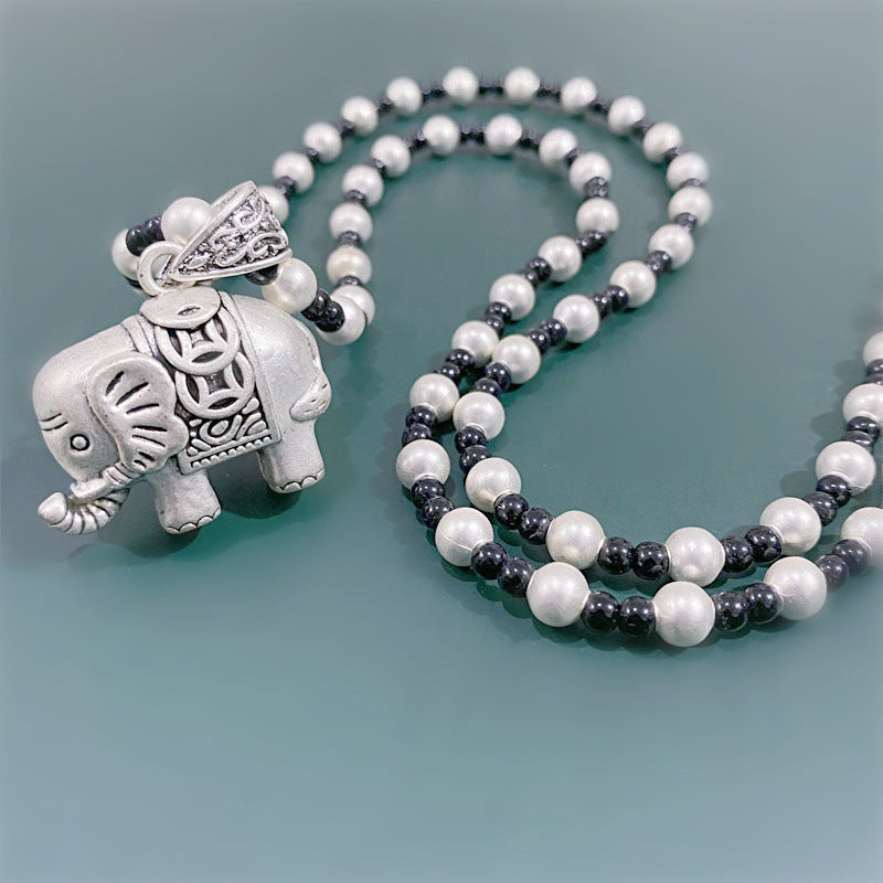 Sweater Chain Ethnic Style Artistic Exaggerated Scenic Necklaces