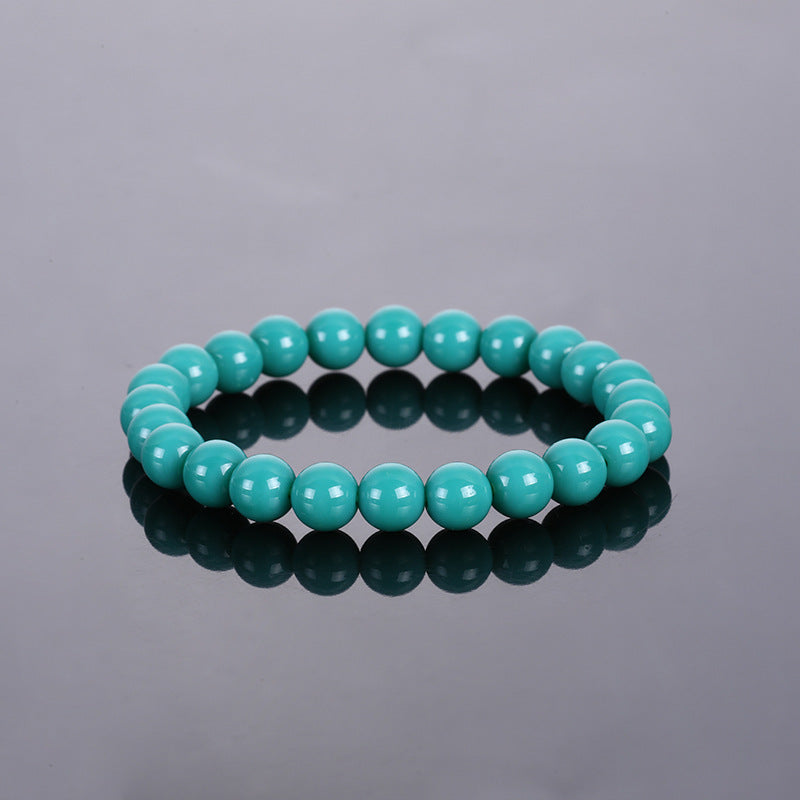 Glass Bead Solid Color Fresh Handmade Bracelet