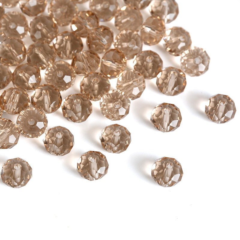 Electroplating Aurora Magic Color Glass Crystal Beads Scattered Jewelry Accessories