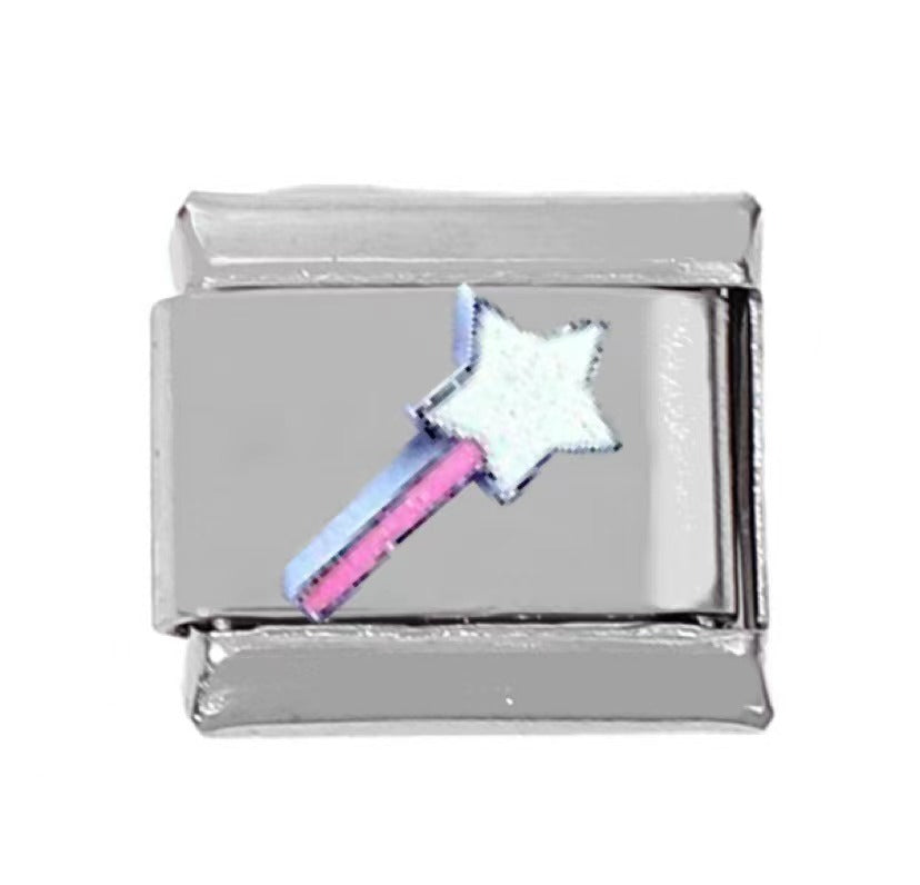 Stainless Steel Ornament Accessories Handmade Cube Bracelets