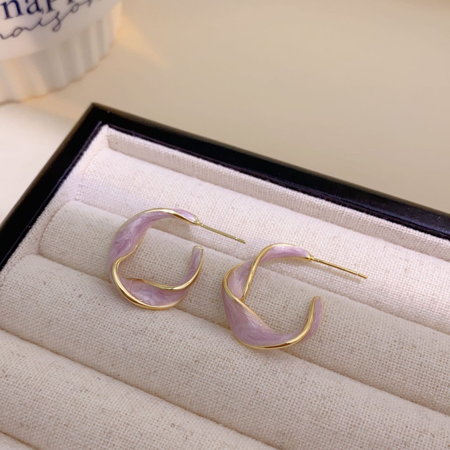 Trendy Female Light Luxury Minority French Earrings