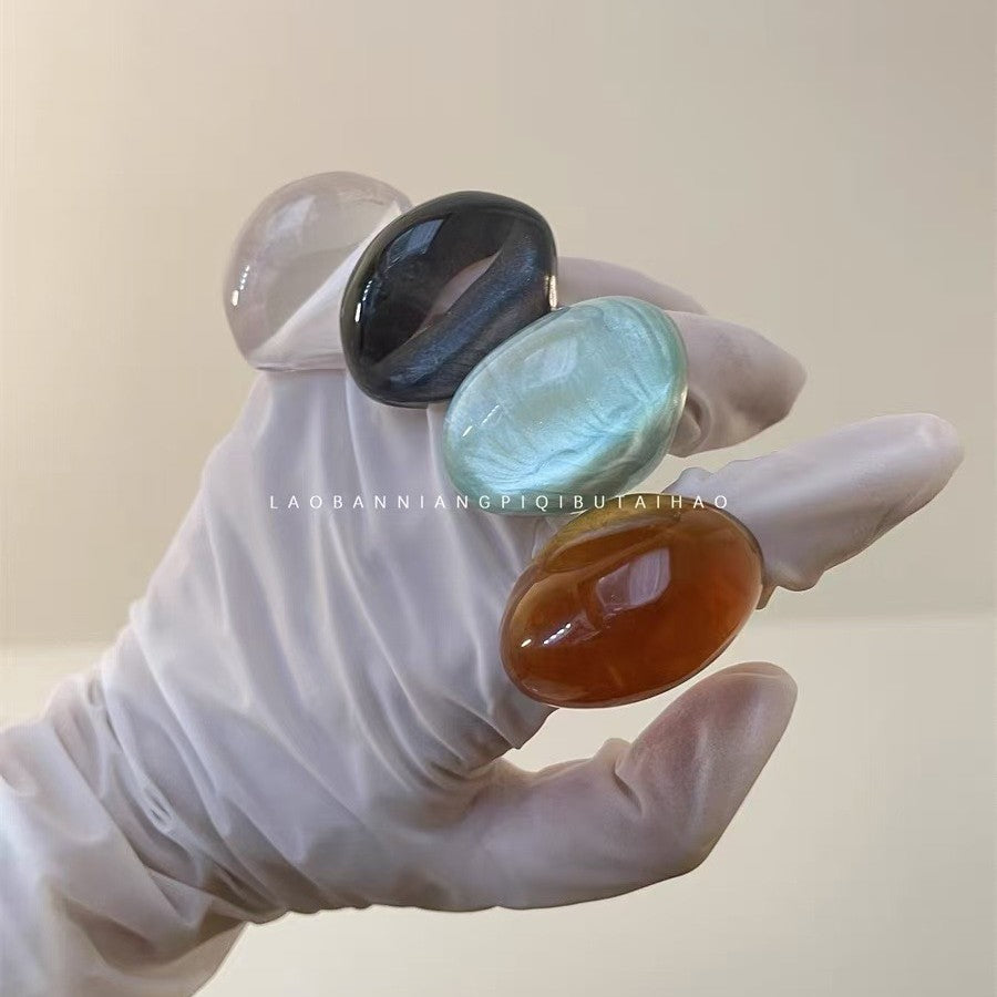 Minority Design Pearlescent Inner Glaze Light Rings