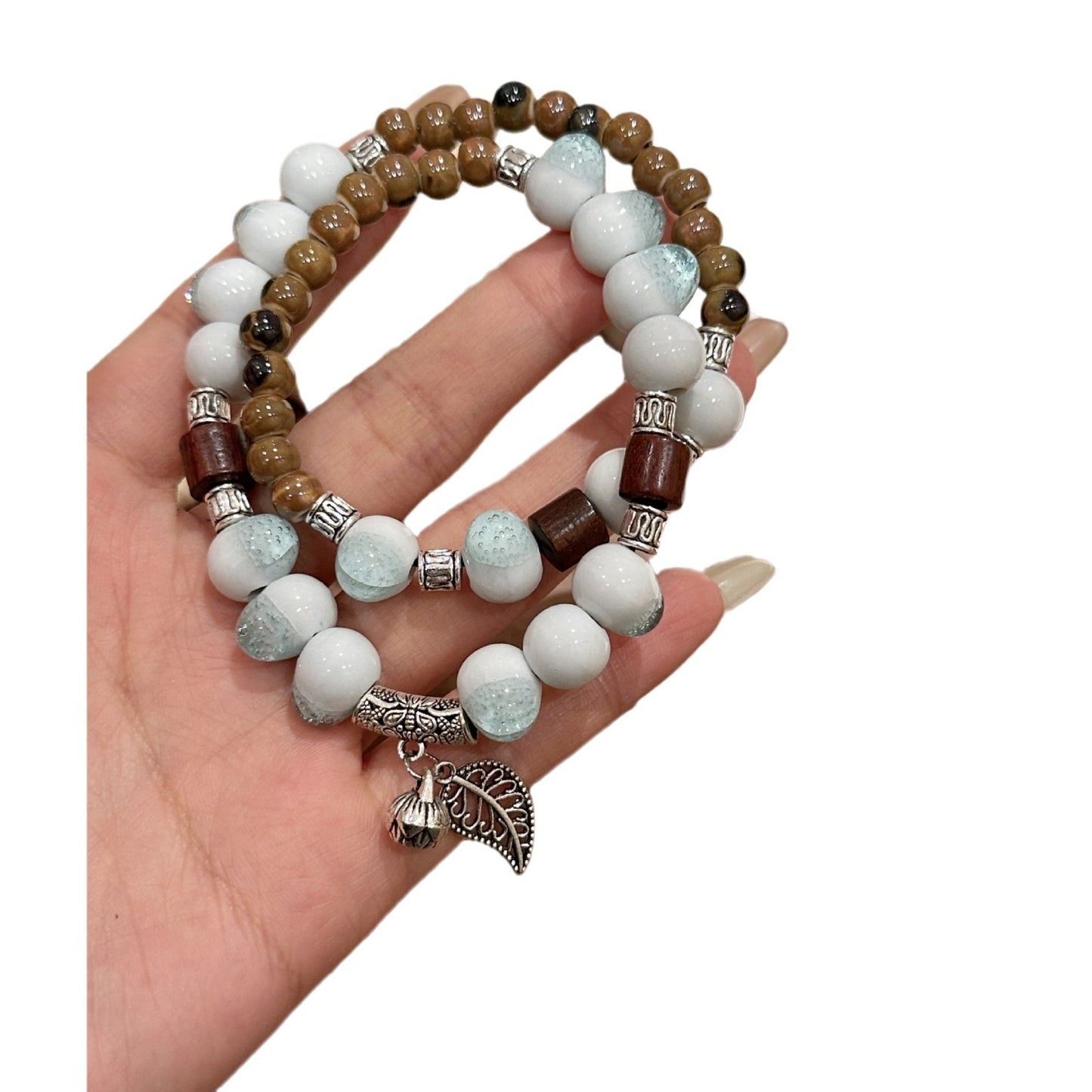 Niche Retro Chinese Beaded Handmade Stall Bracelets
