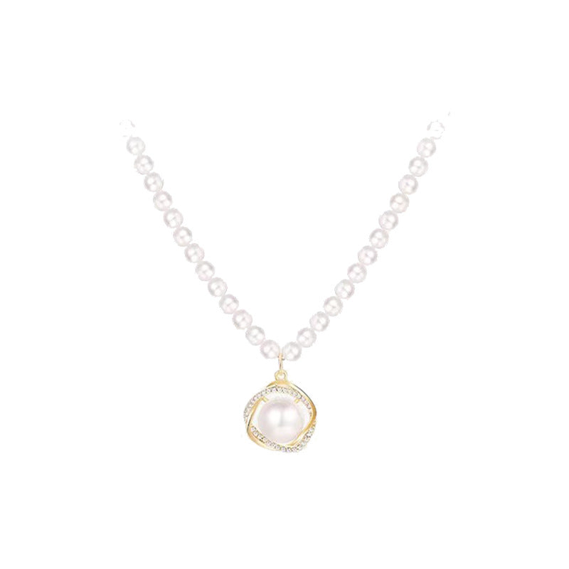Women's Zircon Clavicle Chain Light Luxury Minority Necklace