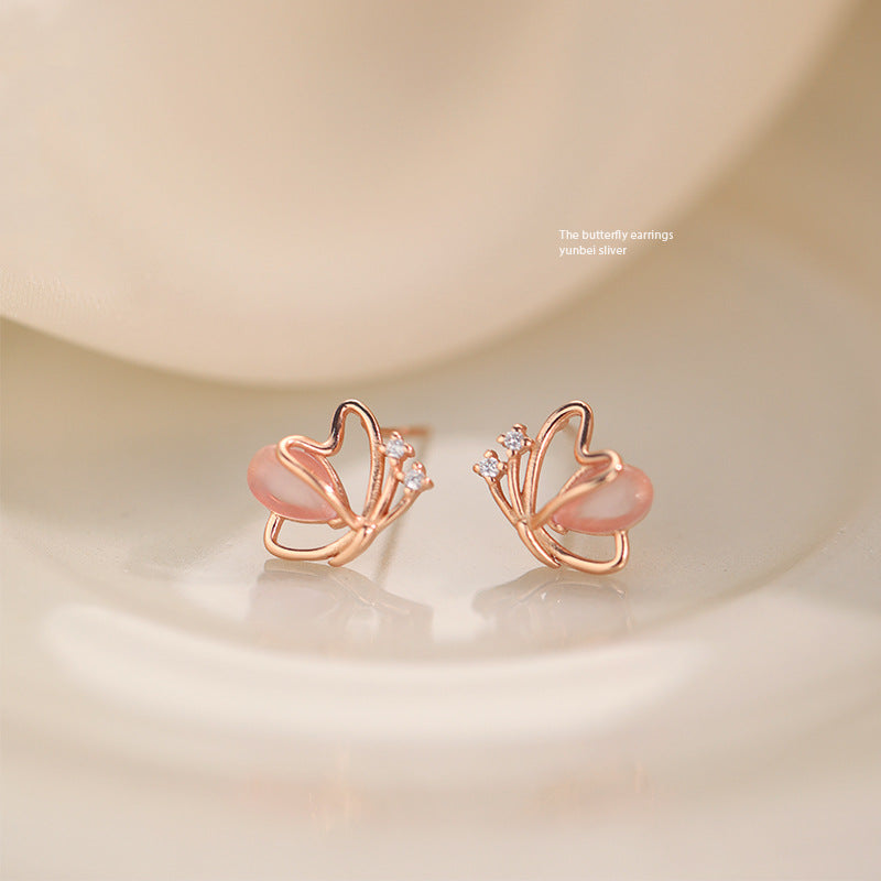 Butterfly Affordable Luxury Fashion Versatile Style Earrings