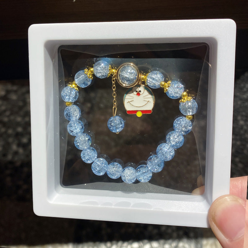 Cartoon String Beads Crystal Gift Box Bracelets