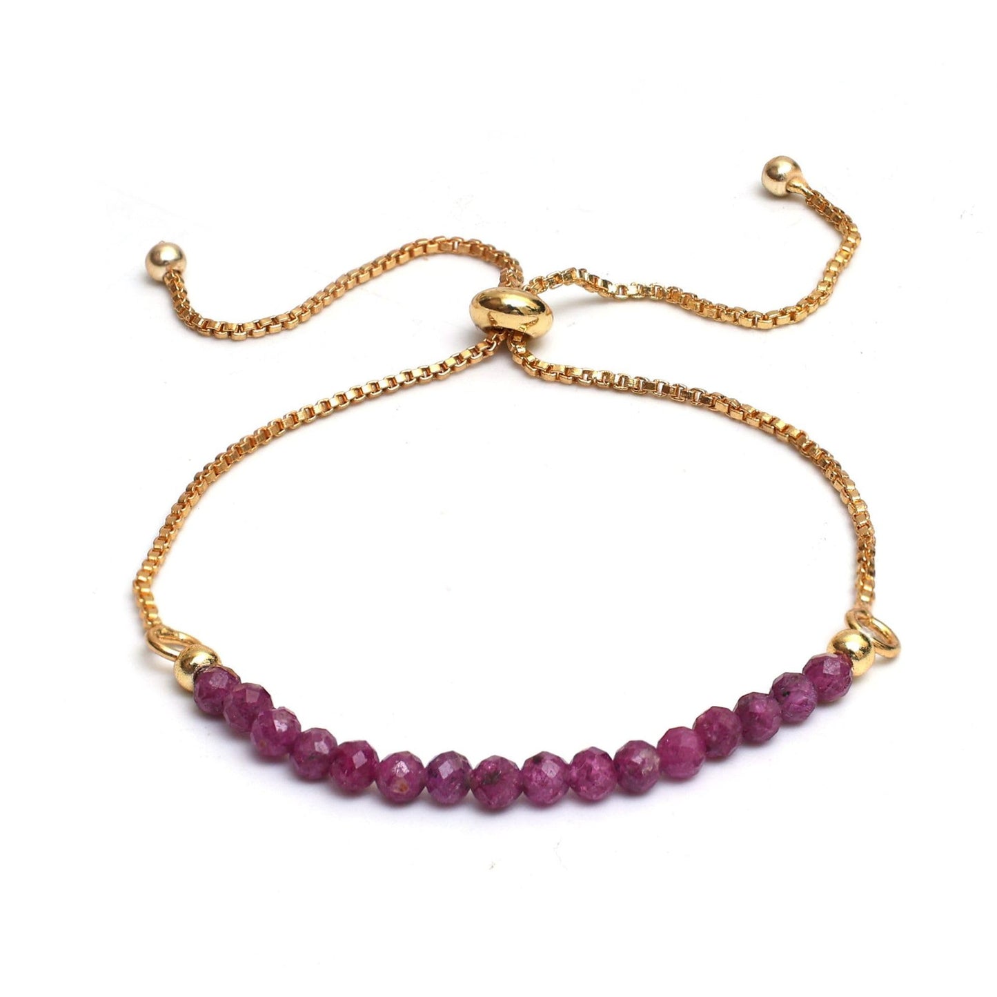 Women's Plated Chain Gift For Ladies Pink Bracelets