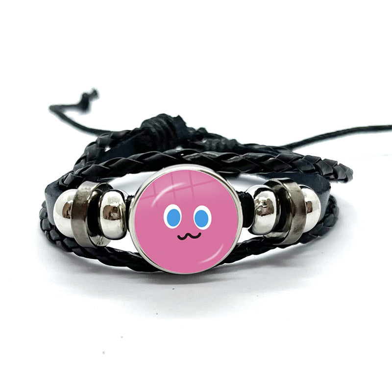 May Day Facial Expression Package Ball Cartoon Pattern Time Bracelet