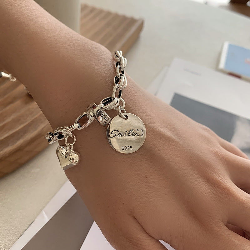 Women's Style Sterling Sier Light Luxury High Bracelets