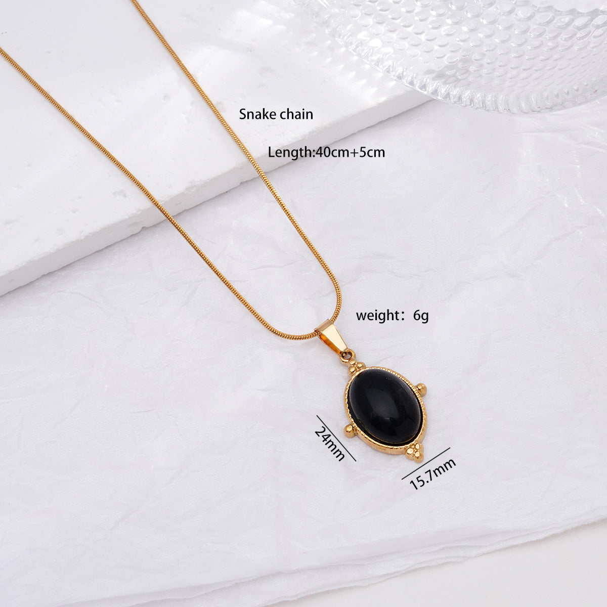 Women's Titanium Steel Vintage For Special Interest Light Luxury Necklaces