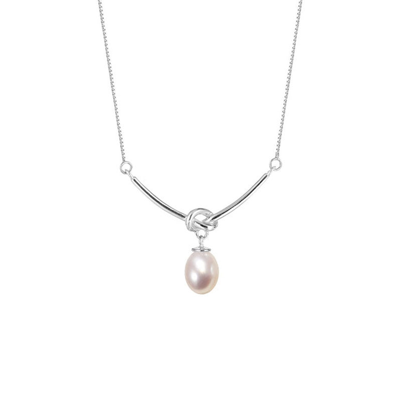 Women's Pearl For French Entry Lux Niche Style High-grade Temperament Necklaces