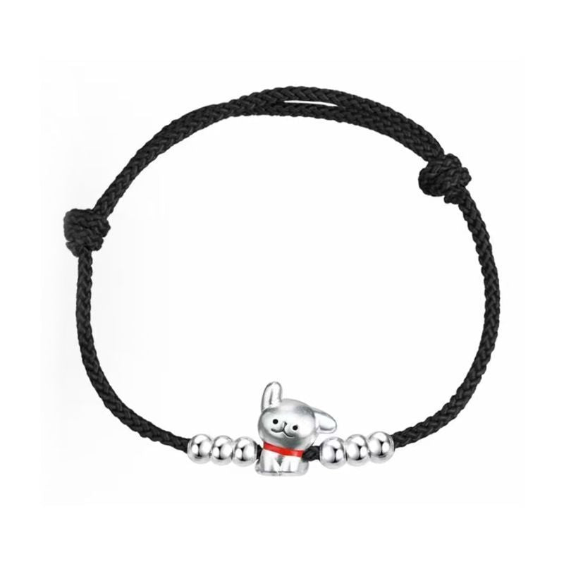 Children's Puppy Day Woven Hand Strap Gifts Bracelets