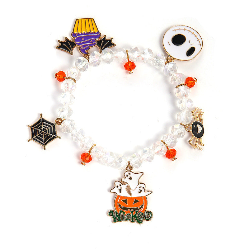 Oil Dripping Pumpkin Head Ghost Festival Bracelets