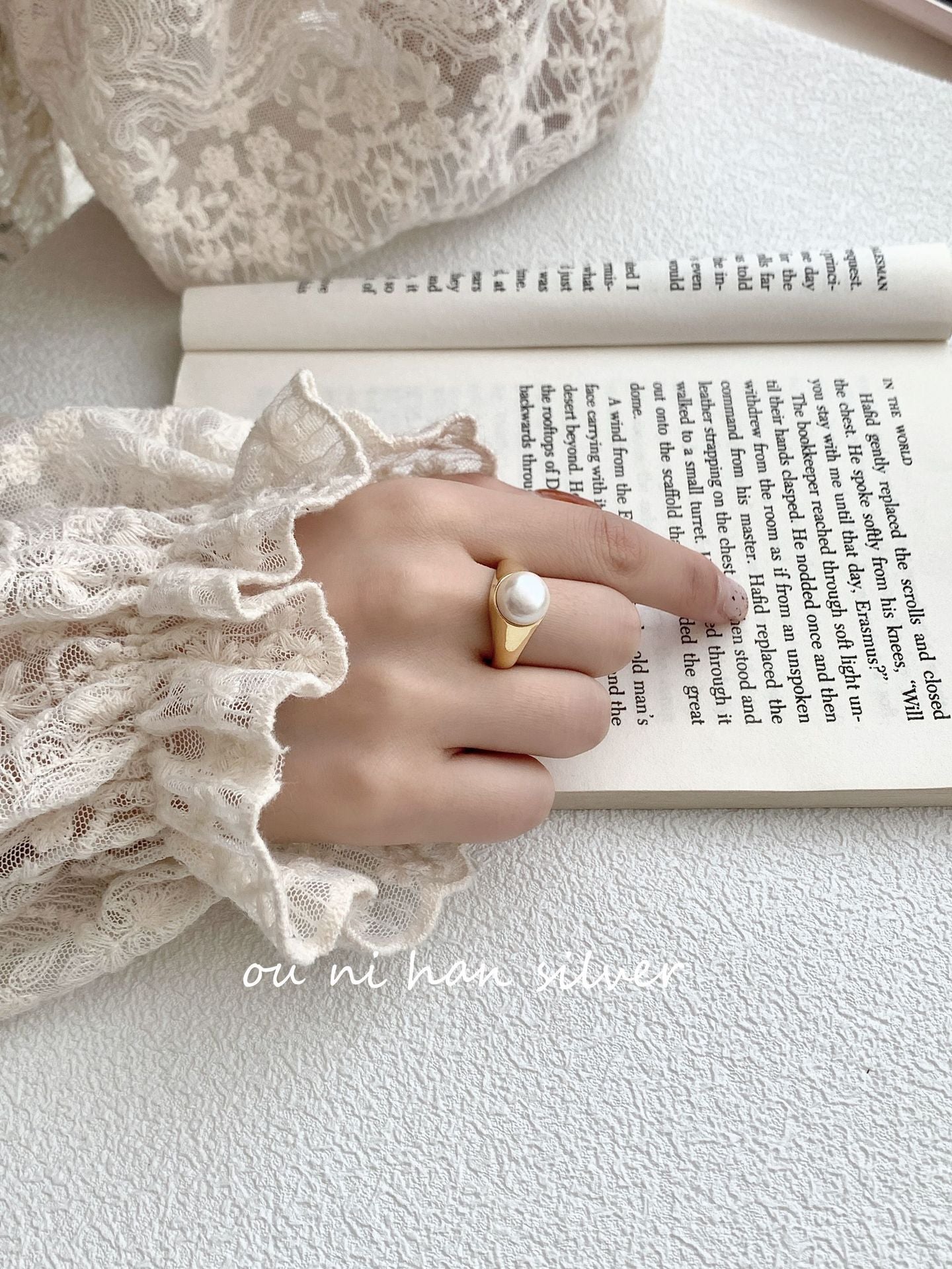 Oni Sterling Sier Female Style Design Rings
